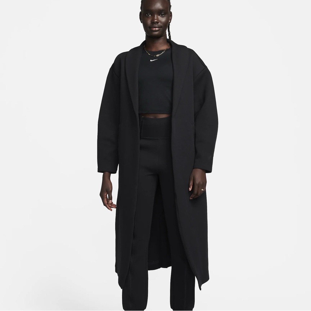 Nike Sportswear Tech Fleece Women's Oversized Duster Jacket in Black size Medium